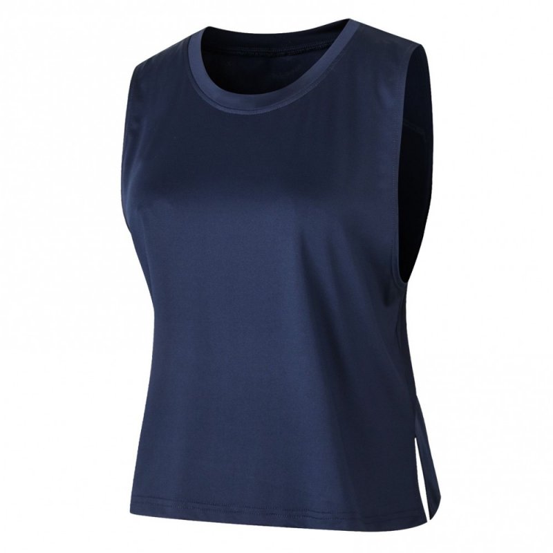 Women Workout Tank-Tops Mesh Quick Dry Stretch Loose Running Exercise Gym Yoga Tops Athletic Shirts