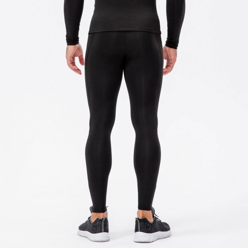 Men Sport Pants Fleece Warm Bodycon Stretchy Moisture-wicking Pocket Running Workout Sportswear