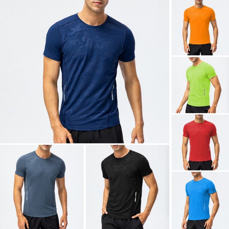 Men Women Sport T-Shirt Short Sleeve O Neck Shirts for Running Workout Hiking Outdoor